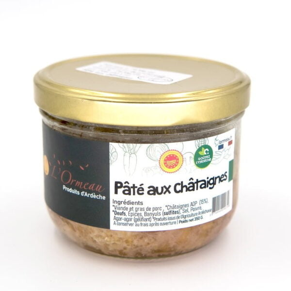 Pâté aux Châtaignes - 180 G.