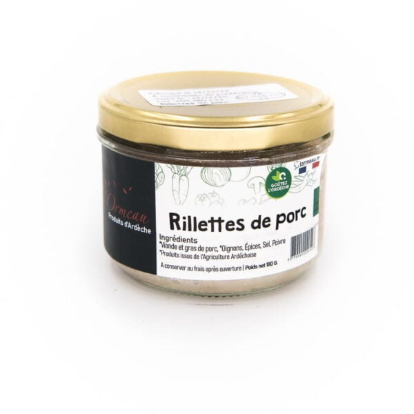 Rillettes de Porc - 180 G.
